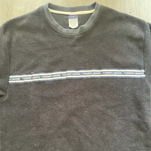Vintage Tommy Jeans Fleece Crewneck Sweater - Picture 3 of 5
